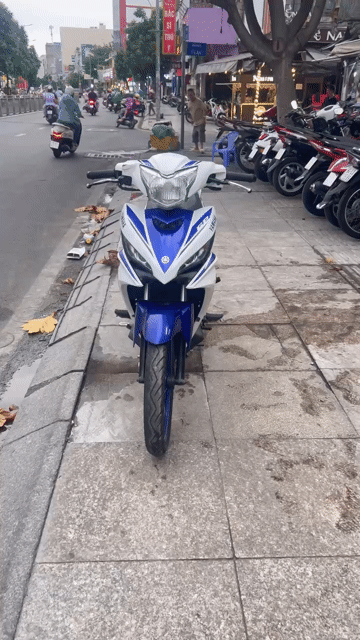 Yamaha Exciter 135 2014 Xanh trắng. Mua bán Xe máy tại Quận Tân Phú Tp Hồ Chí Minh được đăng bởi Tuanduy hình 1