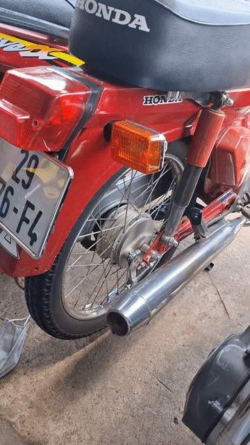Honda DD. C70 Đỏ Đã sử dụng. Mua bán Xe máy tại Thành phố Thủ Đức Tp Hồ Chí Minh được đăng bởi trần sang hình 1