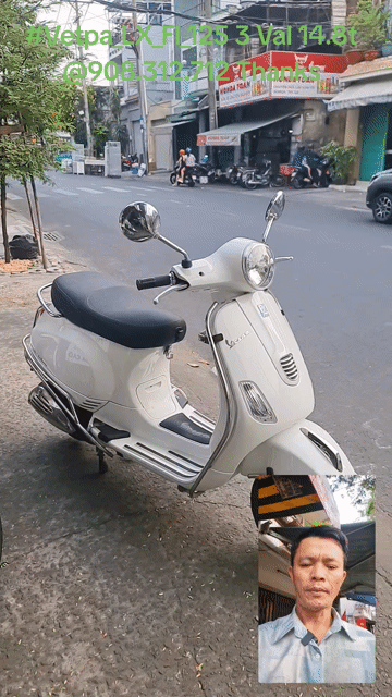 #Vespa_Trắng 2014 FI 3VAL Audo 22K km leng keng. Mua bán Xe máy tại Quận 11 Tp Hồ Chí Minh được đăng bởi CỬA HÀNG XE MÁY LONG HỔ hình 1