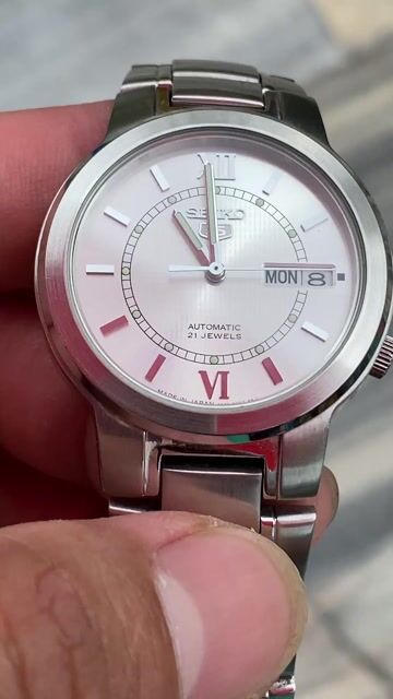 Đồng hồ Seiko 5 Automatic Nam Thép Nhật Bản. Mua bán Đồng hồ tại Thành phố Long Xuyên An Giang được đăng bởi Chân Đất Miền Tây hình 1