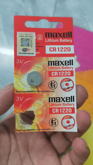 Còn 1 viên pin xịn Maxell CR1220( Remote xe Honda). Mua bán Đồ chuyên dụng, Giống nuôi trồng tại Thành phố Huế Thừa Thiên Huế được đăng bởi Shop LucyHoang hình 1