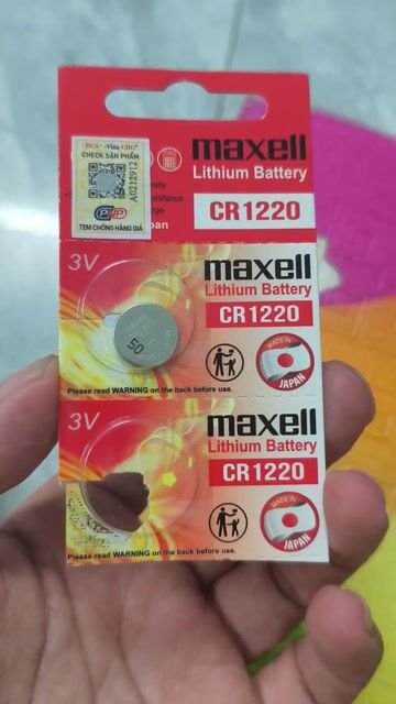 Còn 1 viên pin xịn Maxell CR1220( Remote xe Honda). Mua bán Đồ chuyên dụng, Giống nuôi trồng tại Thành phố Huế Thừa Thiên Huế được đăng bởi Shop LucyHoang hình 1