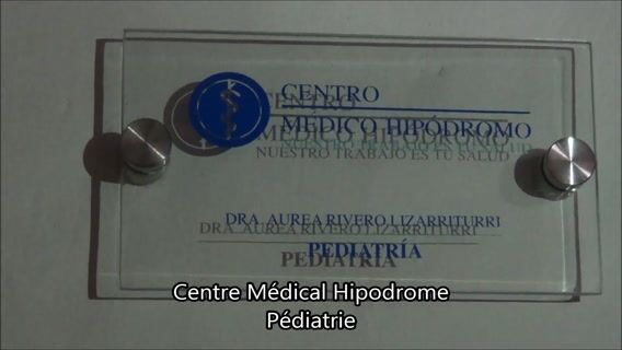 Dans un cabinet de pediatrie