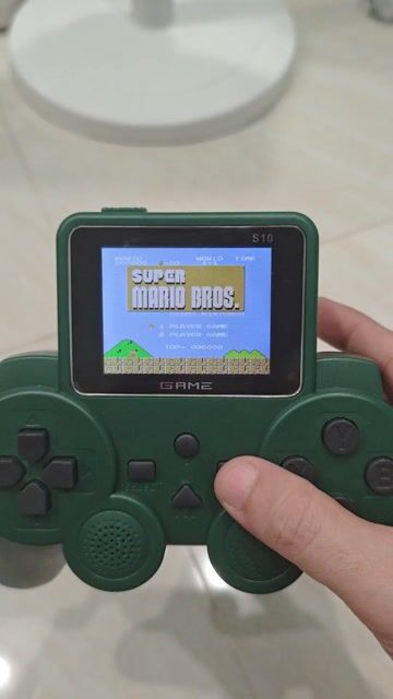 Máy chơi game S10 Xanh lá Cầm tay. Mua bán Thiết bị chơi game tại Quận Hai Bà Trưng Hà Nội được đăng bởi Dọn nhà thanh lý đồ hình 1