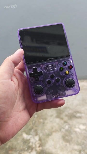 Máy chơi game R36S Tím trong suốt Mới + thẻ 64GB. Mua bán Thiết bị chơi game tại Quận Liên Chiểu Đà Nẵng được đăng bởi NGUYỄN HUY hình 1