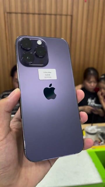 Apple iPhone 14 Pro Max 128GB Tím(Viền hơi rôm). Mua bán Điện thoại tại Quận Ngô Quyền Hải Phòng được đăng bởi lê thanh thuỷ hình 1