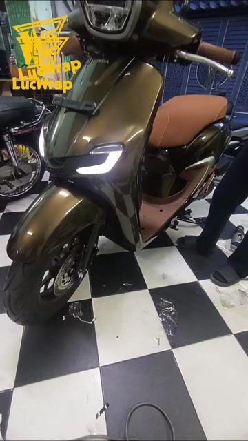 dán keo xe Honda Stylo PPF keo 3 lớp siêu bóng. Dịch vụ tại Quận 10 Tp Hồ Chí Minh được đăng bởi Lộc Wrap hình 1