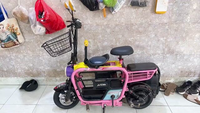 Xe đạp điện Mini dễ thương. Mua bán Xe điện tại Quận 12 Tp Hồ Chí Minh được đăng bởi Hiếu 02 hình 1