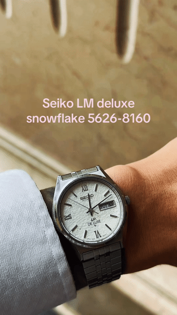 Đồng hồ Seiko LM deluxe mặt tuyết Grand Seiko. Mua bán Đồng hồ tại Quận 1 Tp Hồ Chí Minh được đăng bởi Dinh Tuyen 4789 hình 1