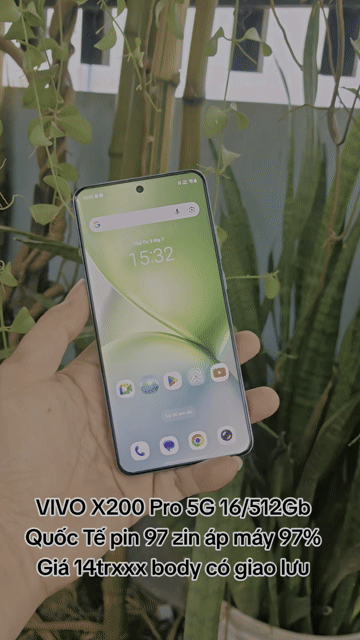 Vivo X200 Pro 5G 16GB/512GB quốc tế pin 97 zin áp. Mua bán Điện thoại tại Thành phố Mỹ Tho Tiền Giang được đăng bởi LH Max Dilys hình 1
