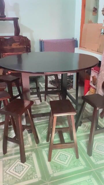 Bàn+8ghế. Mua bán Bàn ghế tại Thành phố Tây Ninh Tây Ninh được đăng bởi  Ngân Gỗ TN  hình 1