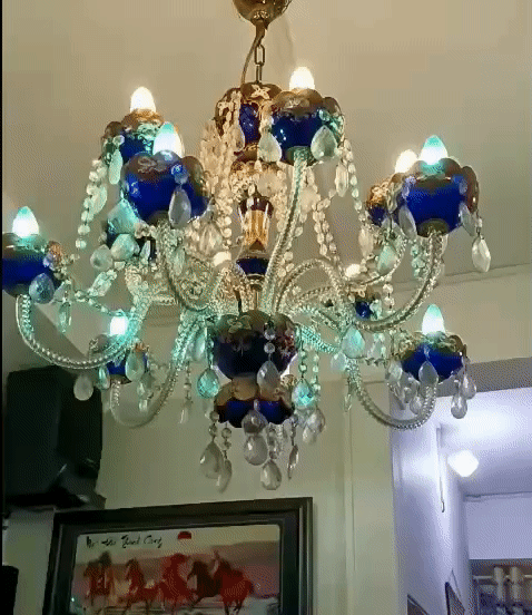 Đèn chùm Pha lê Thủy tinh. Mua bán Đèn tại Thành phố Thuận An Bình Dương được đăng bởi Nguyen Oanh hình 1