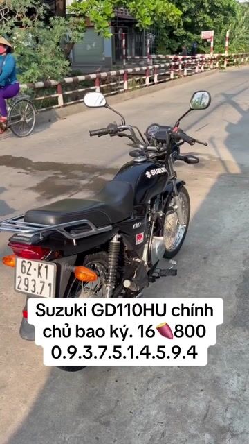 Suzuki GD110HU chính chủ bao ký. Mua bán Xe máy tại Quận Bình Tân Tp Hồ Chí Minh được đăng bởi Nguyễn Trần Khắc Trường hình 1