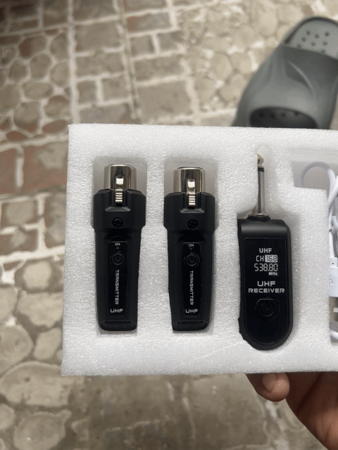 Bộ thu phát micro Không dây 2 mic. Mua bán Tivi, Âm thanh tại Quận 8 Tp Hồ Chí Minh được đăng bởi Philipky hình 1