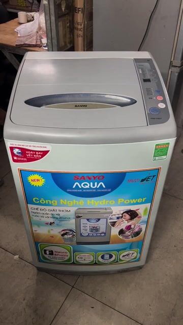 Thanh lý máy giặt Sanyo 7kg 1tr5 F98AT. Mua bán Máy giặt tại Quận 7 Tp Hồ Chí Minh được đăng bởi TH Điện lạnh giá rẻ siêu rẻ HCM hình 1