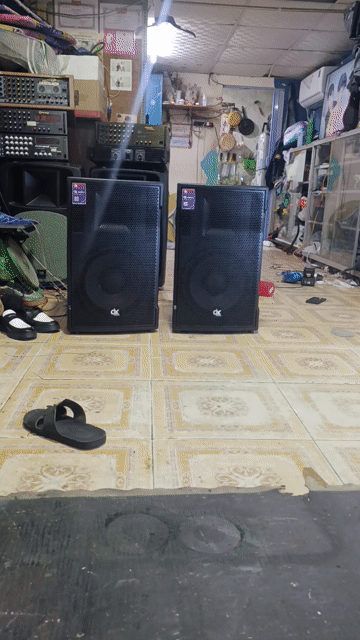 Loa karaoke 30cm Đen cũ. Mua bán Tivi, Âm thanh tại Thành phố Vũng Tàu Bà Rịa - Vũng Tàu được đăng bởi âm thanh cũ và mới  hình 1