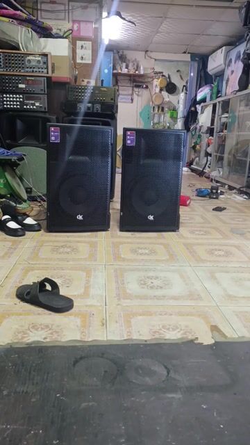 Loa karaoke 30cm Đen cũ. Mua bán Tivi, Âm thanh tại Thành phố Vũng Tàu Bà Rịa - Vũng Tàu được đăng bởi âm thanh cũ và mới  hình 1