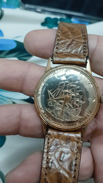 Đồng hồ Seiko Nam Bọc vàng 20MC Cót tay. Mua bán Đồng hồ tại Thành phố Long Xuyên An Giang được đăng bởi Long Xuyên  hình 1