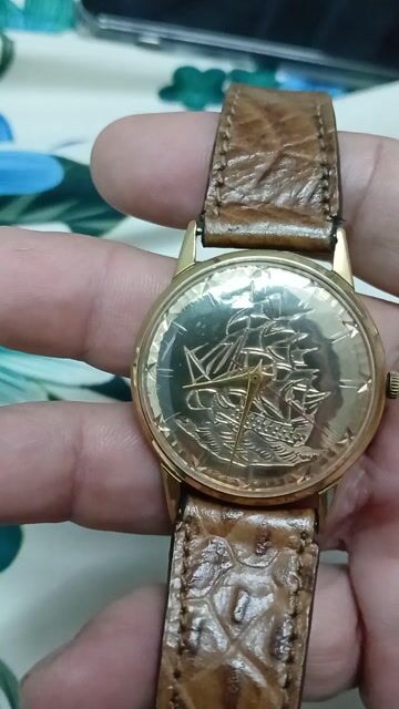 Đồng hồ Seiko Nam Bọc vàng 20MC Cót tay. Mua bán Đồng hồ tại Thành phố Long Xuyên An Giang được đăng bởi Long Xuyên  hình 1