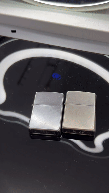 Bật lửa Zippo Satin USA 2002. Mua bán Đồ sưu tầm, đồ cổ tại Quận 7 Tp Hồ Chí Minh được đăng bởi Thanh Tâm hình 1