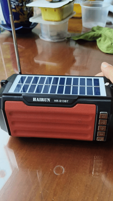 Radio Hairun HR-513BT Đen, Đỏ Mới tinh. Mua bán Tivi, Âm thanh tại Quận Tân Phú Tp Hồ Chí Minh được đăng bởi Toàn  hình 1