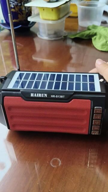 Radio Hairun HR-513BT Đen, Đỏ Mới tinh. Mua bán Tivi, Âm thanh tại Quận Tân Phú Tp Hồ Chí Minh được đăng bởi Toàn  hình 1