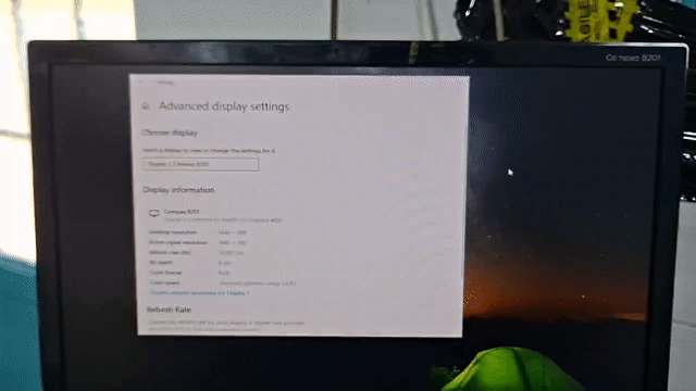 Màn hình HP 20 inch lỗi sọc mép Taskbar. Mua bán Phụ kiện (Màn hình, Chuột...) tại Quận Tân Phú Tp Hồ Chí Minh được đăng bởi Nguyen Loc hình 1