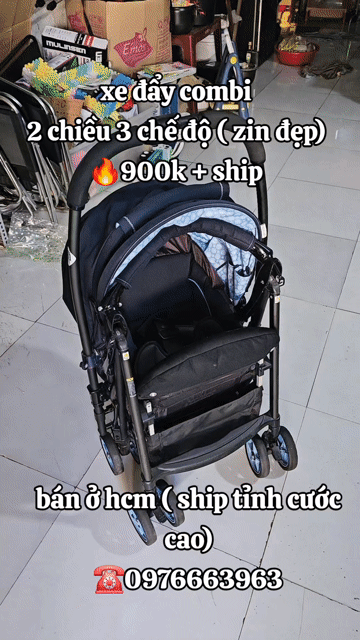 Xe đẩy Combi đã sử dụng trên 95%. Mua bán Mẹ và bé tại Huyện Bình Chánh Tp Hồ Chí Minh được đăng bởi Võ Điệu hình 1
