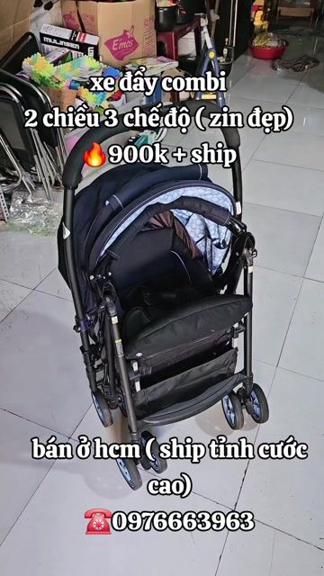 Xe đẩy Combi đã sử dụng trên 95%. Mua bán Mẹ và bé tại Huyện Bình Chánh Tp Hồ Chí Minh được đăng bởi Võ Điệu hình 1