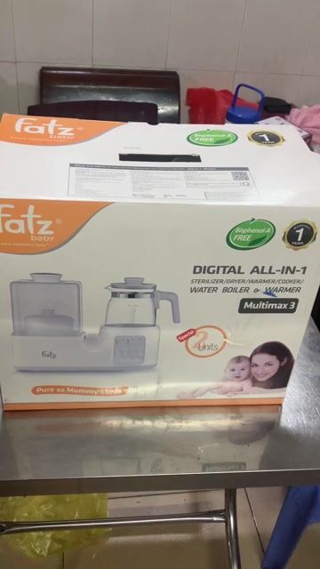 Máy đa năng FATZ (hâm sữa, sấy khô tiệt trùng....). Mua bán Mẹ và bé tại Quận 10 Tp Hồ Chí Minh được đăng bởi Tintin hình 1