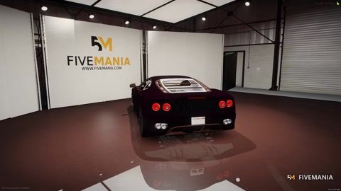 FIVEM F360 | Realistic Sports Car [Unbadged] Add-On | Interior & Exterior | Working Lights | Tuning Parts | Optimized | Fivem Ready | High Quality — video preview