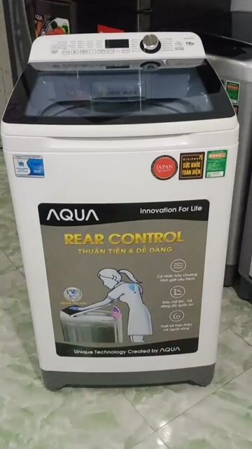 Máy giặt AQUA 10kg zin đẹp bao lắp đặt TPHCM. Mua bán Máy giặt tại Quận 10 Tp Hồ Chí Minh được đăng bởi LÊ DƯƠNG 87 hình 1
