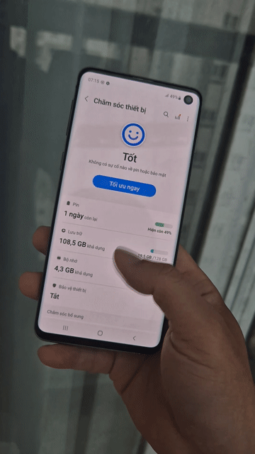 Samsung S10 128GB. Mua bán Điện thoại tại Quận 8 Tp Hồ Chí Minh được đăng bởi Phan Minh Tân hình 1