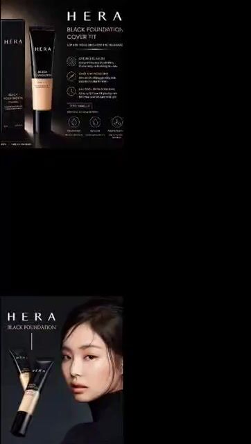 Kem nền HERA BLACK FOUNDATION COVER FIT 35ml 21N1. Mua bán Phụ kiện thời trang khác tại Quận 7 Tp Hồ Chí Minh được đăng bởi KHO SỈ MỸ PHẨM HÀN CHÍNH HÃNG hình 1