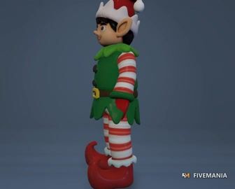 Chr25 Elf | Custom Character | Multiple Outfits | Optimized & Fivem Ready [Add-On] — video preview