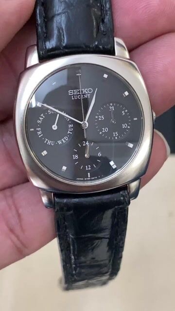 Đồng hồ Seiko Lucent Nam Đen. Mua bán Đồng hồ tại Quận 3 Tp Hồ Chí Minh được đăng bởi PhươnG Trần hình 1