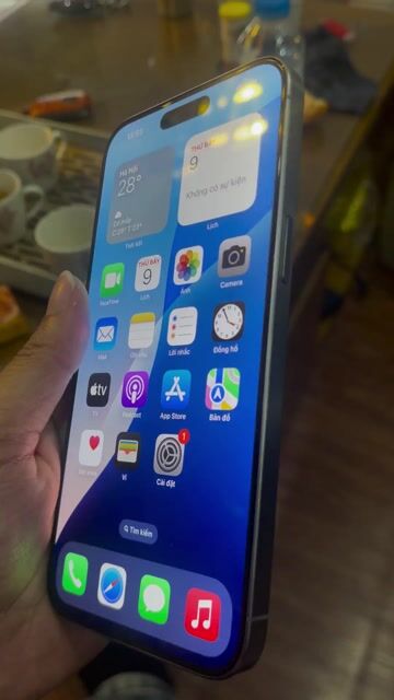 iPhone 15 Pro Max 256GB Bạc VN/A. Mua bán Điện thoại tại Huyện Thanh Trì Hà Nội được đăng bởi Hoang Do hình 1