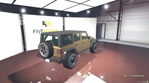 FIVEM Jeep Wrangler JL | Lore Friendly Off-Road SUV | Custom Wheels | High Suspension | Add-On | Optimized | Fivem Ready | High Quality, video preview