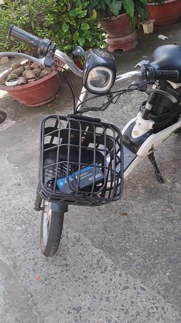 Xe đạp điện NIJIA Đen trắng. Mua bán Xe đạp tại Thành phố Biên Hòa Đồng Nai được đăng bởi ĐỨc ANH hình 1