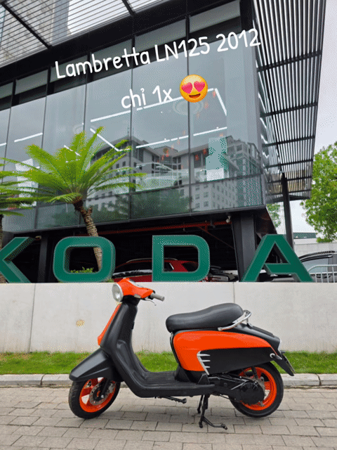 Lambretta Ln125 2012 siêu độc. Mua bán Xe máy tại Quận Ba Đình Hà Nội được đăng bởi Việt hình 1