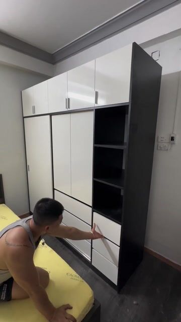 Tủ quần áo gỗ công nghiệp. Mua bán Tủ, kệ gia đình tại Quận Bình Tân Tp Hồ Chí Minh được đăng bởi Duy Cường hình 1
