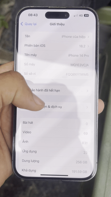 Apple iPhone 14 Pro 256GB Tím. Mua bán Điện thoại tại Quận Hoàng Mai Hà Nội được đăng bởi Giày thể thao hình 1