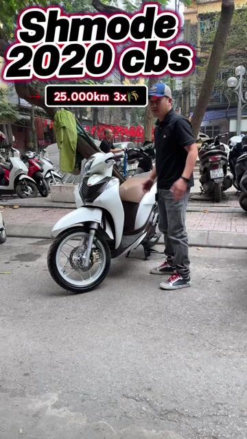 Honda Shmode 2020 Trắng Đẹp lắm ạ 29B1 đi ít. Mua bán Xe máy tại Quận Ba Đình Hà Nội được đăng bởi Xe Máy Nam Thi hình 1