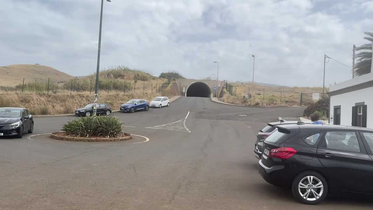Free parking at Ponta do Pargo lighthouse: video from Ponta do Pargo, Madeira