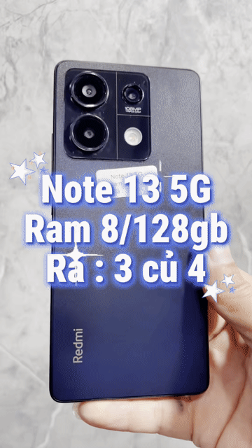 Xiaomi Redmi Note 13 5G 128GB Đen. Mua bán Điện thoại tại Quận 4 Tp Hồ Chí Minh được đăng bởi Tuấn hình 1