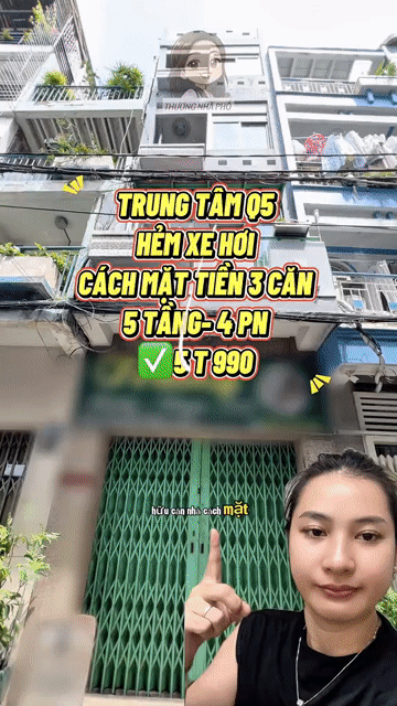 Mua bán Nhà ở Quận 5 Tp Hồ Chí Minh giá 5,99 tỷ