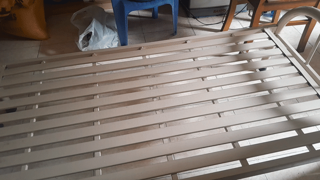 Giường sắt Duy Phương màu Kem 80cm x 160cm. Mua bán Giường, chăn ga gối nệm tại Quận Tân Bình Tp Hồ Chí Minh được đăng bởi Sương hình 1