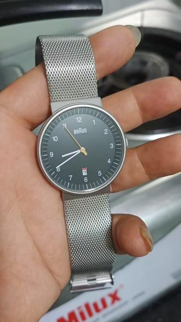 Đồng hồ đeo tay Braun Nam Kính sapphire. Mua bán Đồng hồ tại Huyện Bình Chánh Tp Hồ Chí Minh được đăng bởi cũ người mới ta hình 1