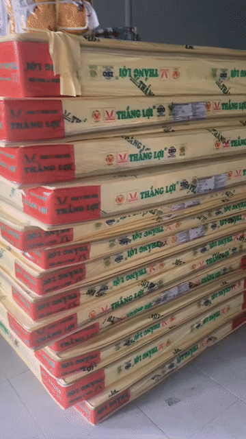 Nệm Thắng Lợi cao su non . Mua bán Giường, chăn ga gối nệm tại Quận Cẩm Lệ Đà Nẵng được đăng bởi NỘI THẤT GIÁ TẬN XƯỞNG hình 1
