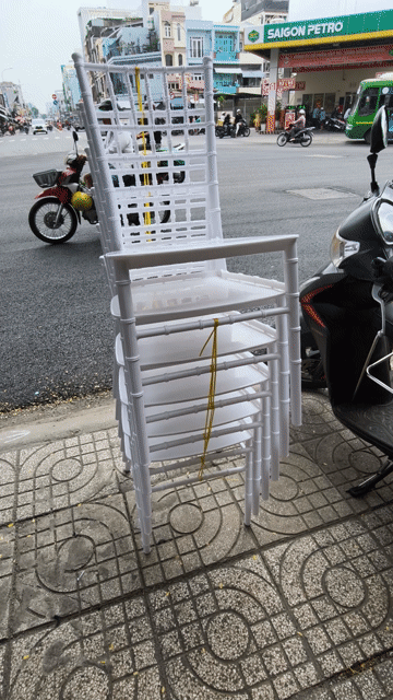 Ghế sự kiện Nhựa Trắng Nhà hàng tiệc cưới. Mua bán Bàn ghế tại Quận 6 Tp Hồ Chí Minh được đăng bởi Quang hình 1